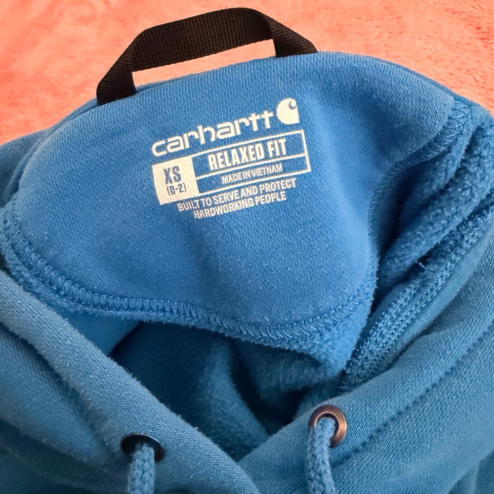 Carhartt Relaxed Fit Blue Sweatshirt - Picture 2 of 2